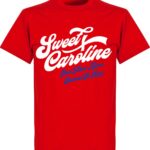Sweet Caroline T-shirt - Rood - Kinderen - 152