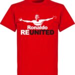 Ronaldo Re-United T-Shirt - Rood - S