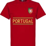 Portugal Team T-Shirt - Rood - S