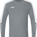 Jako Power Keepershirt Lange Mouw Kinderen - Steengrijs | Maat: 164