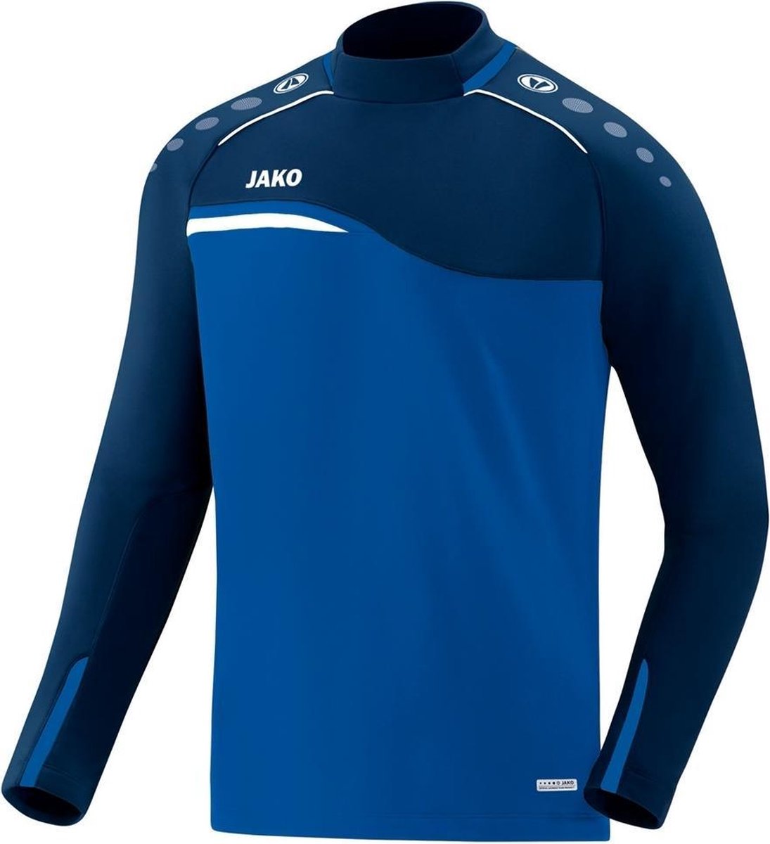 1095x1200-34 Jako Competition 2.0 Sweater Kinderen - Royal / Marine | Maat: 152 - Afbeelding 1