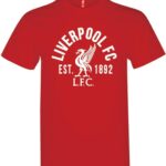 Liverpool T shirt - Volwassenen - Maat S - Rood/wit