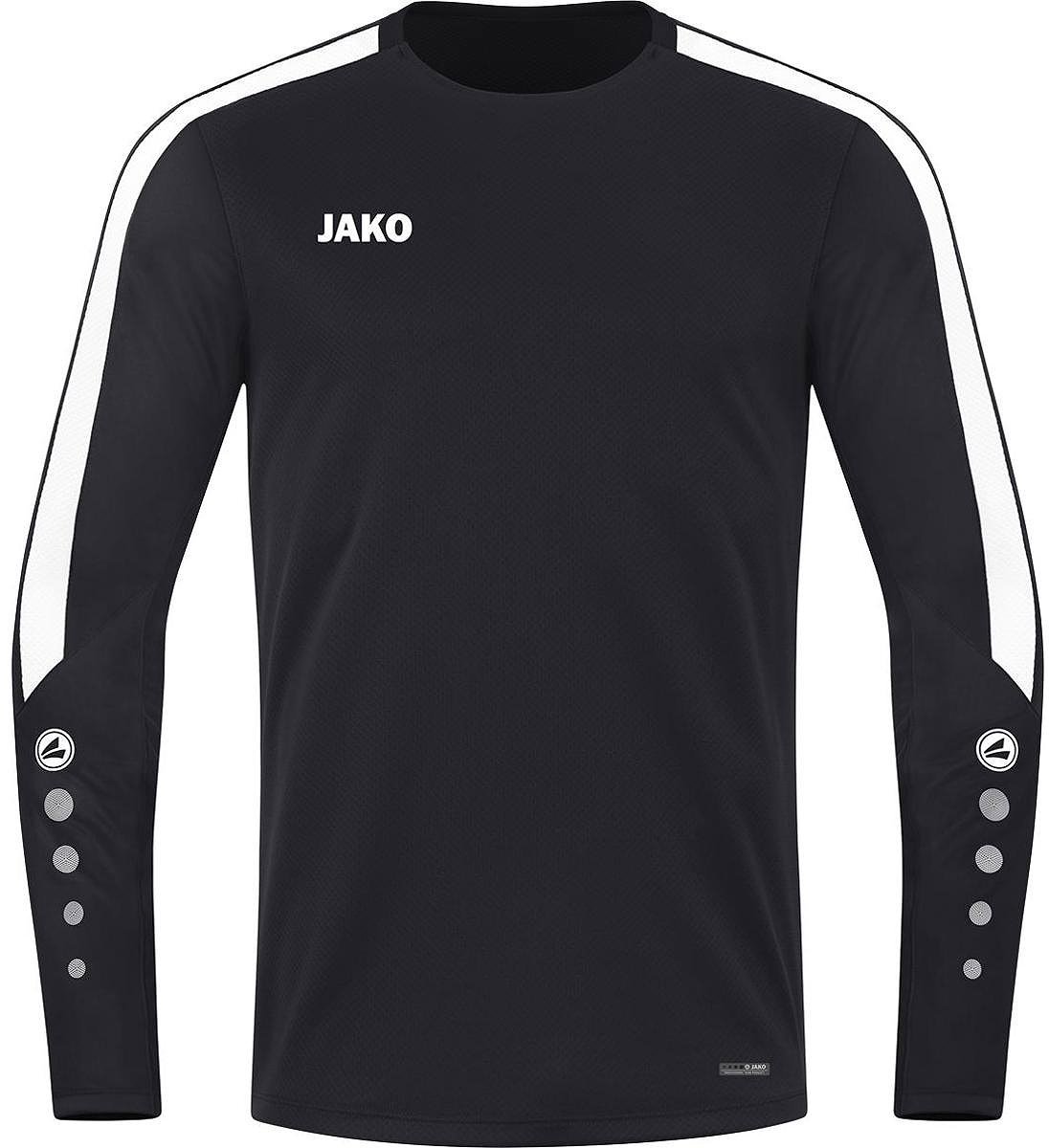 1096x1200-3 Jako Power Sweater Kinderen - Zwart | Maat: 164 - Afbeelding 1