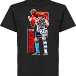 Peter Crouch T-Shirt - Zwart - XXXL