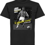 John Charles Legend T-Shirt - Zwart - XXL