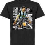 Del Piero Comic T-shirt - Zwart - XXL