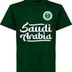 Saudi-Arabië Team T-Shirt - Donkergroen - L