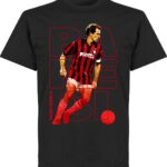 Baresi Short Shorts T-shirt - Zwart - L