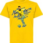 Neymar Brazilië Script T-Shirt - Geel - Kinderen - 104