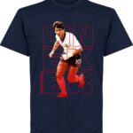 Lineker Short Shorts T-shirt - Navy - S