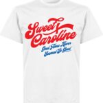 Sweet Caroline T-shirt - Wit - XL