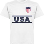 Verenigde Staten Team T-Shirt - Wit - XS
