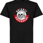 Brigate Rossonere T-shirt - Zwart - 3XL
