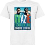 Grazie Gemelli Vialli & Mancini T-Shirt - Wit - M
