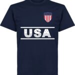 Verenigde Staten Team T-Shirt - Navy - XL