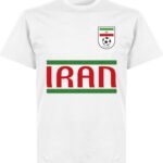 Iran Team T-Shirt - Wit - Kinderen - 128
