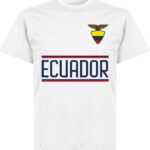 Ecuador Team T-shirt - Wit - 5XL