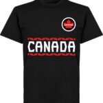 Canada Team T-Shirt - Zwart - XS