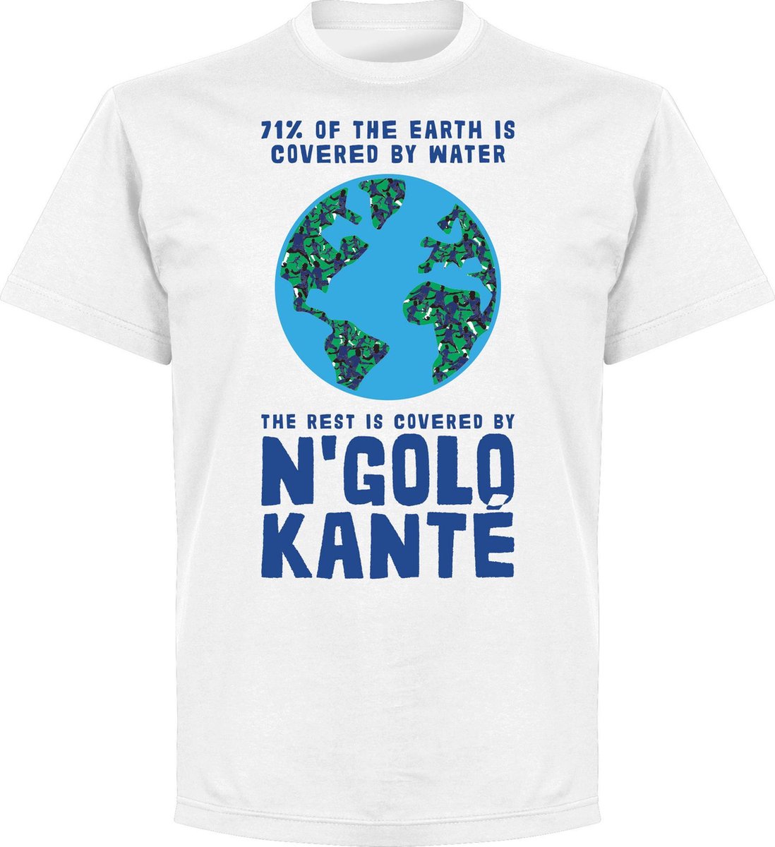 1098x1200-226 Covered By Kanté T-Shirt - Wit - XL - Afbeelding 1