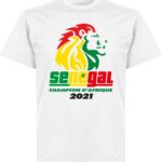 Senegal Afrika Cup 2021 Winnaars T-Shirt - Wit - XL