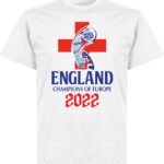 Engeland EK 2022 Cross Winners T-Shirt - Wit - M