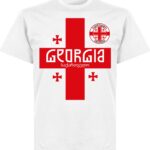 Georgië Team T-Shirt - Wit - 3XL