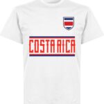 Costa Rica Team T-Shirt - Wit - Kinderen - 128
