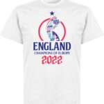 Engeland EK 2022 Winners T-Shirt - Wit - 4XL