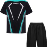 Sportpak voor Jongens: Trainingsset met Sneldrogend Shirt en Short