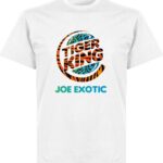 Tiger King Logo T-Shirt - Wit - XXXXL