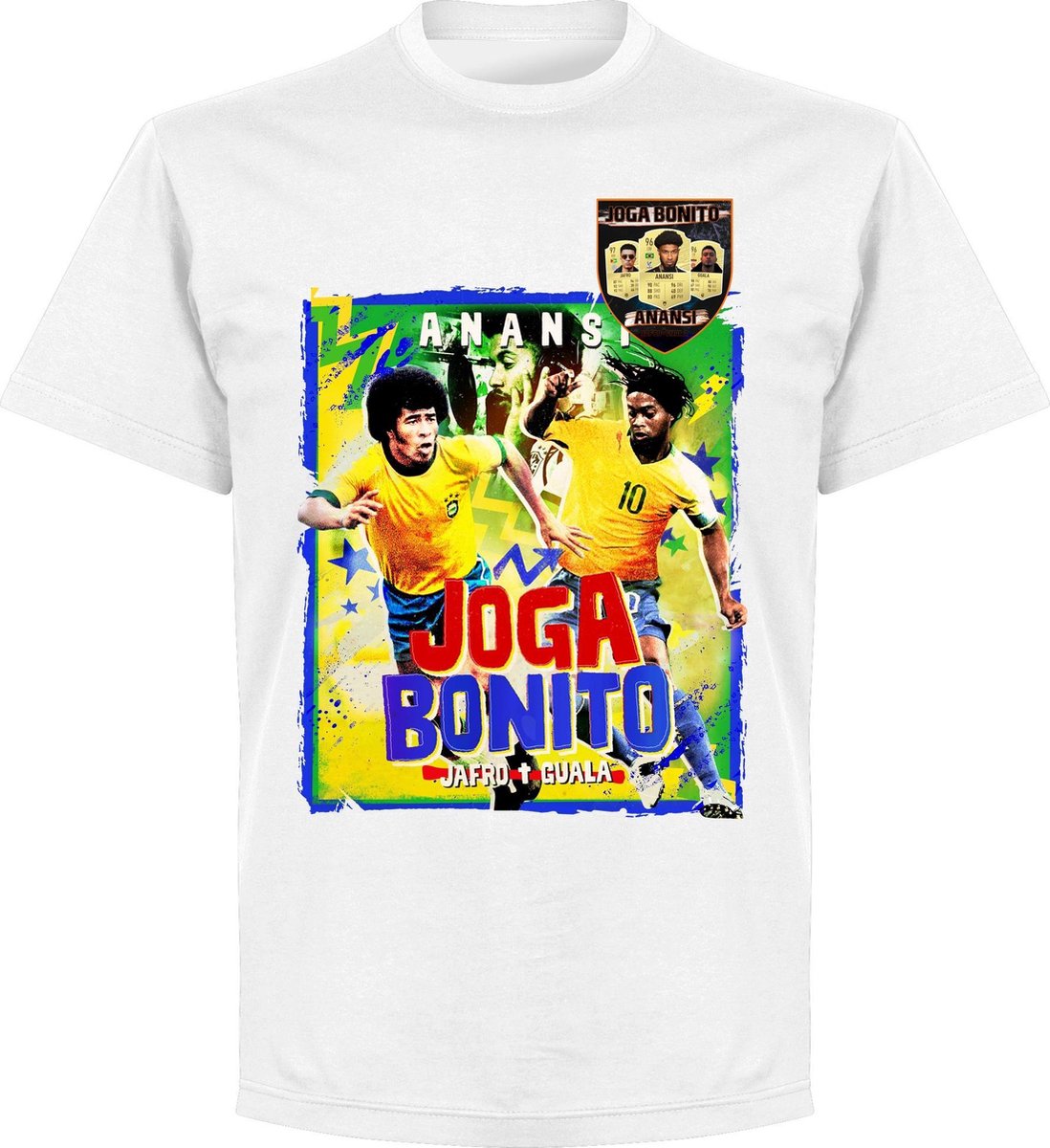 1098x1200-97 Joga Bonito T-shirt - Wit - L - Afbeelding 1