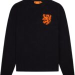 Cruyff - Legacy Holland Retro Lange Mouwen Shirt - Zwart - M