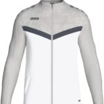 Jako Iconic Polyestervest Heren - Wit / Zachtgrijs | Maat: 4XL