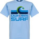 California Surf T-Shirt - Lichtblauw - XS