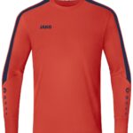 Jako Power Keepershirt Lange Mouw Heren - Flame / Marine | Maat: M