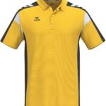Erima Celebrate 125 Polo Heren - Geel / Zwart | Maat: S