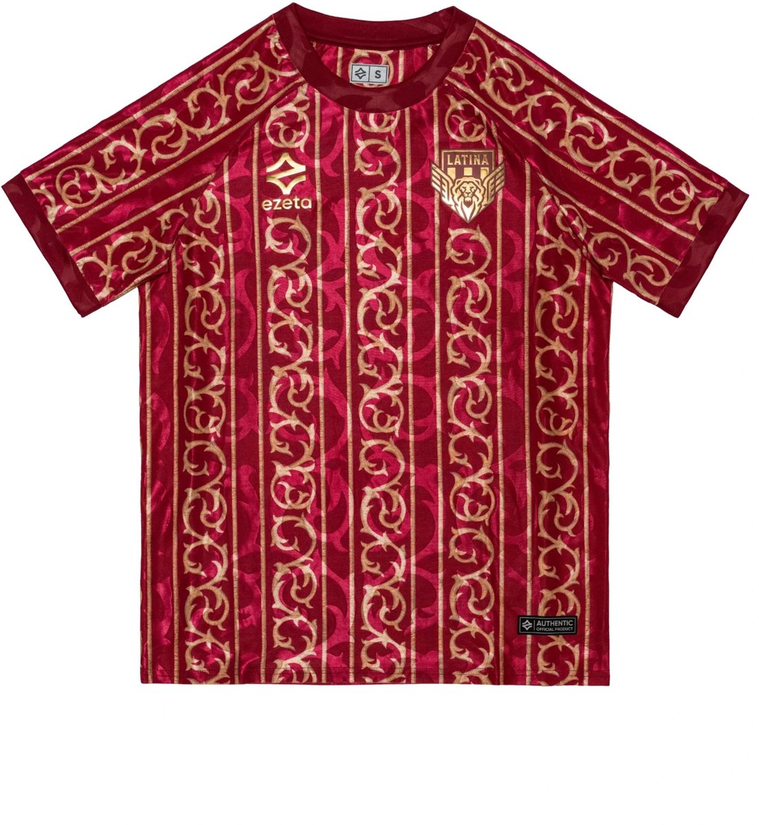 1104x1200-20 Latina Calcio Derde Shirt 2026 - Italië Voetbalshirt - Latina Calcio - Maat S - Ezeta - Globalsoccershop - Afbeelding 1