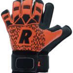 Real Mega Keepershandschoenen Kinderen - Oranje / Zwart | Maat: 7