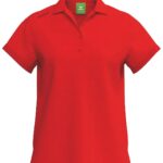 Erima Ts Polo Dames - Rood | Maat: 36
