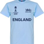 Engeland Cricket WK 2019 Winnaars T-shirt - Lichtblauw - Kinderen - 104