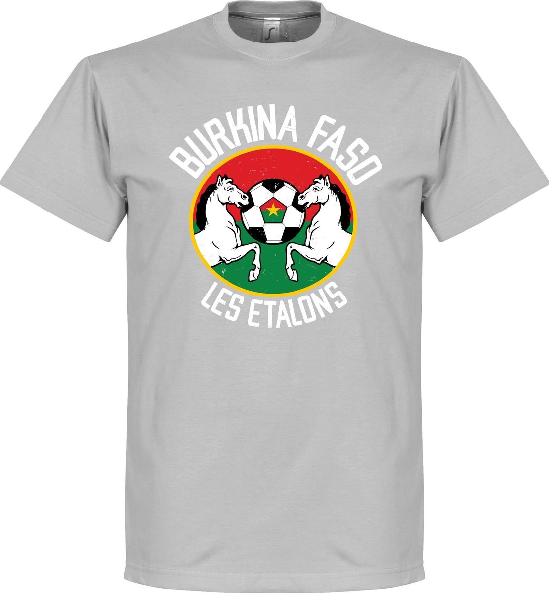 1111x1200-25 Burkina Faso Les Etalons T-shirt - XL - Afbeelding 1