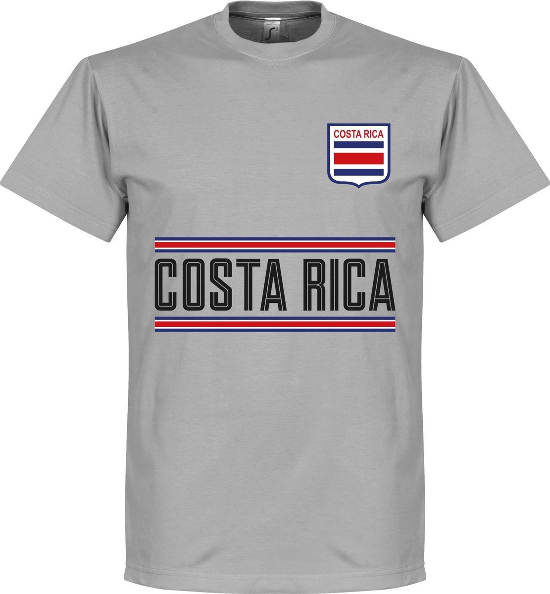 1111x1200-30 Costa Rica Keeper Team T-Shirt - Grijs - XL - Afbeelding 1