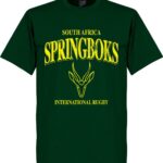 Zuid-Afrika Springboks Rugby T-Shirt - Donkergroen - S