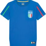 Italië voetbalshirt thuis Heren - blauw - maat M / Medium - FIGC shirt - Italiaans elftal - Voetbalkleding - Official product