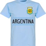 Argentinië Team T-Shirt - Lichtblauw - Kinderen - 104