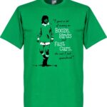 George Best T-Shirt - Groen - S