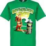 Brazilïë Cream T-Shirt - L