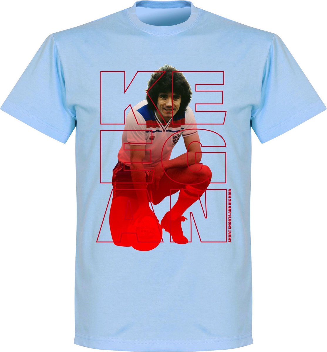 1114x1200-52 Keegan Short Shorts T-shirt - Lichtblauw - XS - Afbeelding 1
