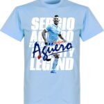 Sergio Aguero Legend T-Shirt - Kinderen - 192