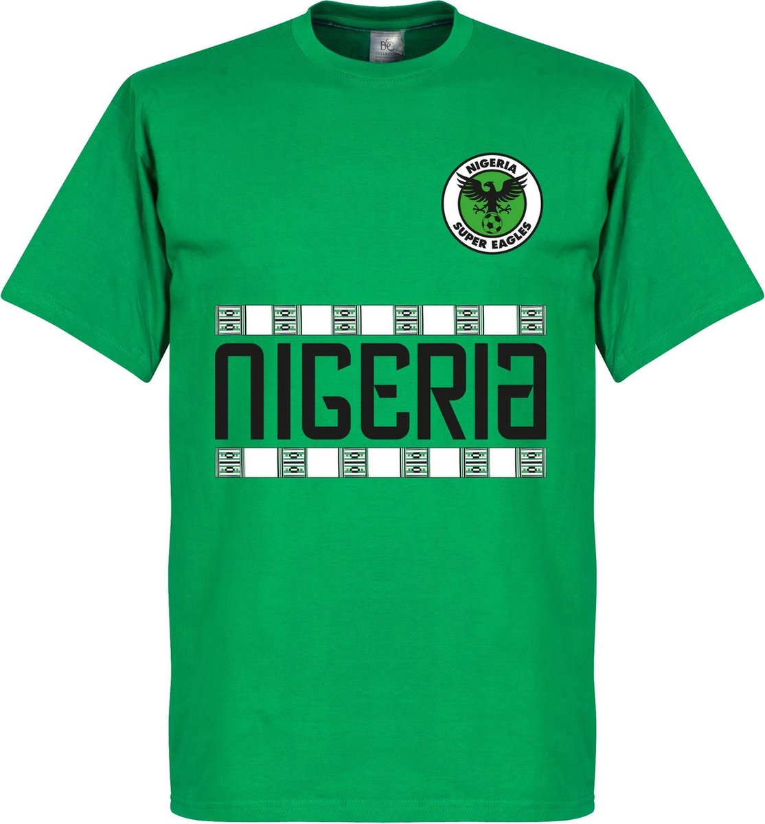 1114x1200-61 Nigeria Team T-Shirt - Groen - XXL - Afbeelding 1